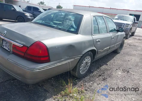 2004 Mercury Grand Marquis Gs from USA, damaged, VIN 2MEFM74W64X676688